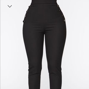 Black Fashion Nova pants size 2XL